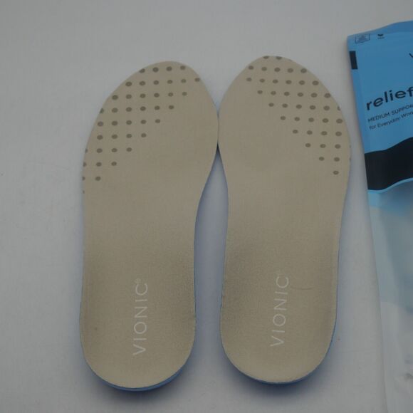 NEW Vionic Relief Women's Full Length Orthotic Insoles Women's Medium 8.5-10 - Picture 3 of 8